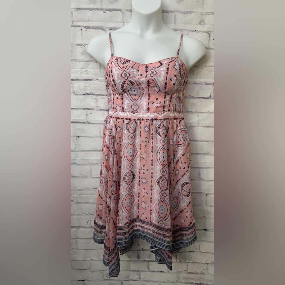 American Eagle L Sweetheart Sleeveless Handkerchief‎ Hem Dress Fairy Feminine